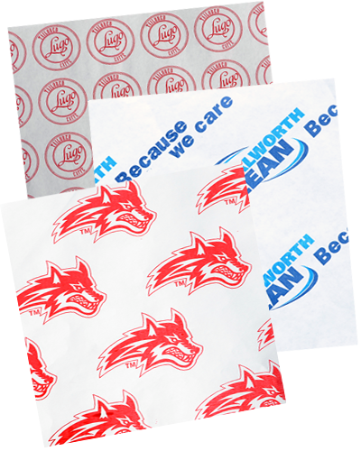 Food Service Sheets Butcher Paper - Custom Printed Butcher Paper (400x500), Png Download
