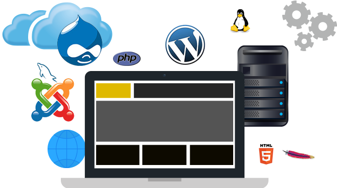 Linux Hosting Clipart Hosting Png - Web Hosting Services Png (666x372), Png Download