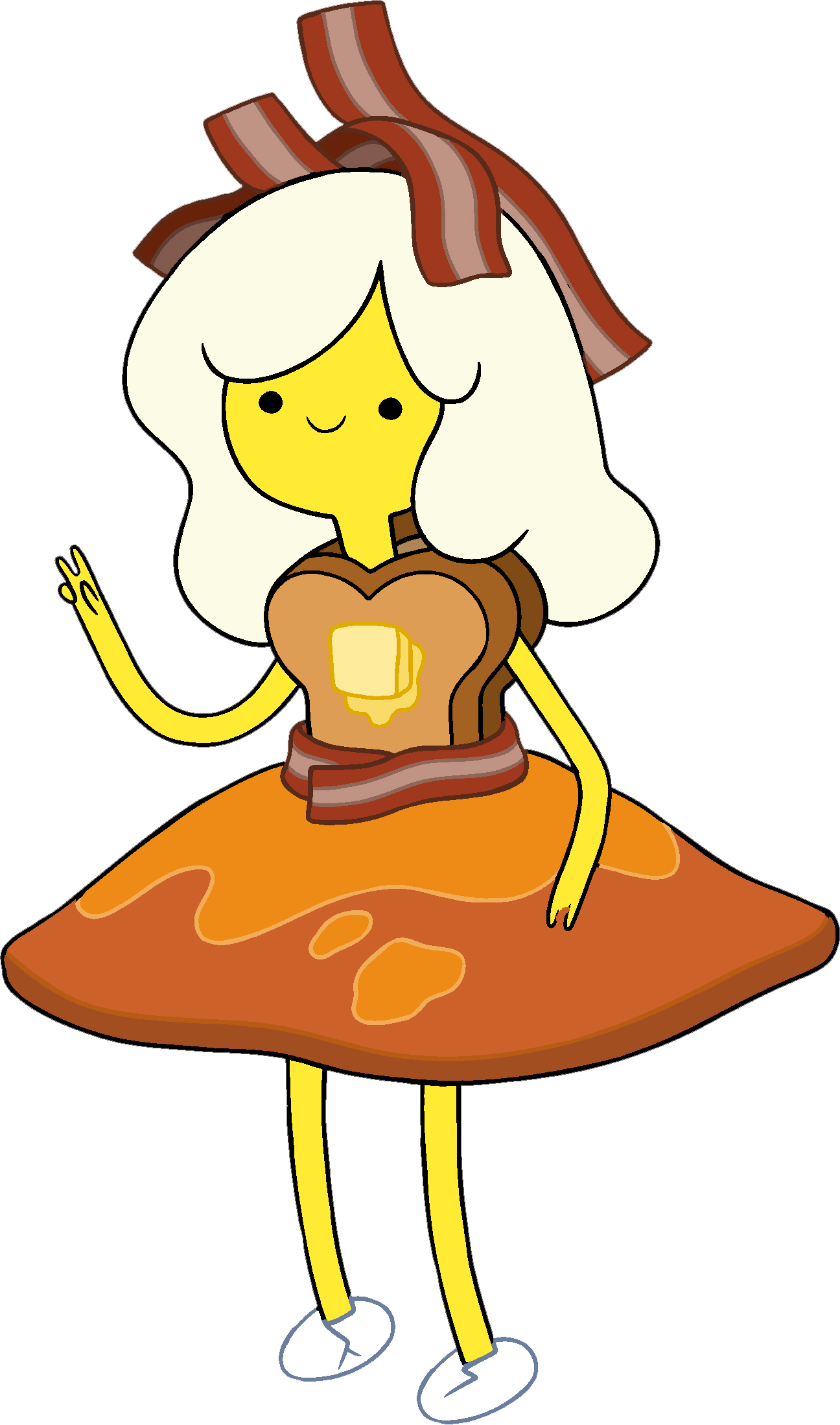 No, This Is Breakfast Princess - Adventure Time Breakfast Princess (1296x2198), Png Download