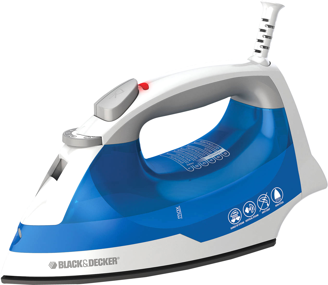 Black And Decker Black & Decker Ir03v Easy Steam (1412x1224), Png Download
