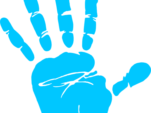 Free On Dumielauxepices Net Right - Clip Art Of Handprints (640x480), Png Download