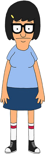 0 Replies 0 Retweets 0 Likes - Tina From Bob's Burgers (318x560), Png Download