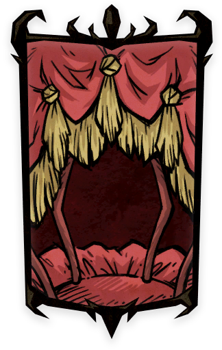 Resplendent Curtain Portrait Background - Don T Starve Gnaw (324x511), Png Download