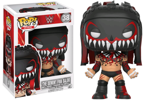 Wwe Funko Pop - Finn Balor Demon Funko Pop (480x332), Png Download