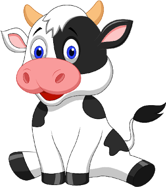Cute Cartoon Png Picture Baby Cow Clipart Full Size Png Download Seekpng