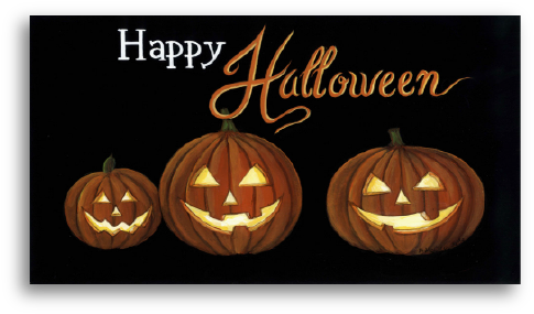 3 Flickering Led Lights - Halloween (500x500), Png Download