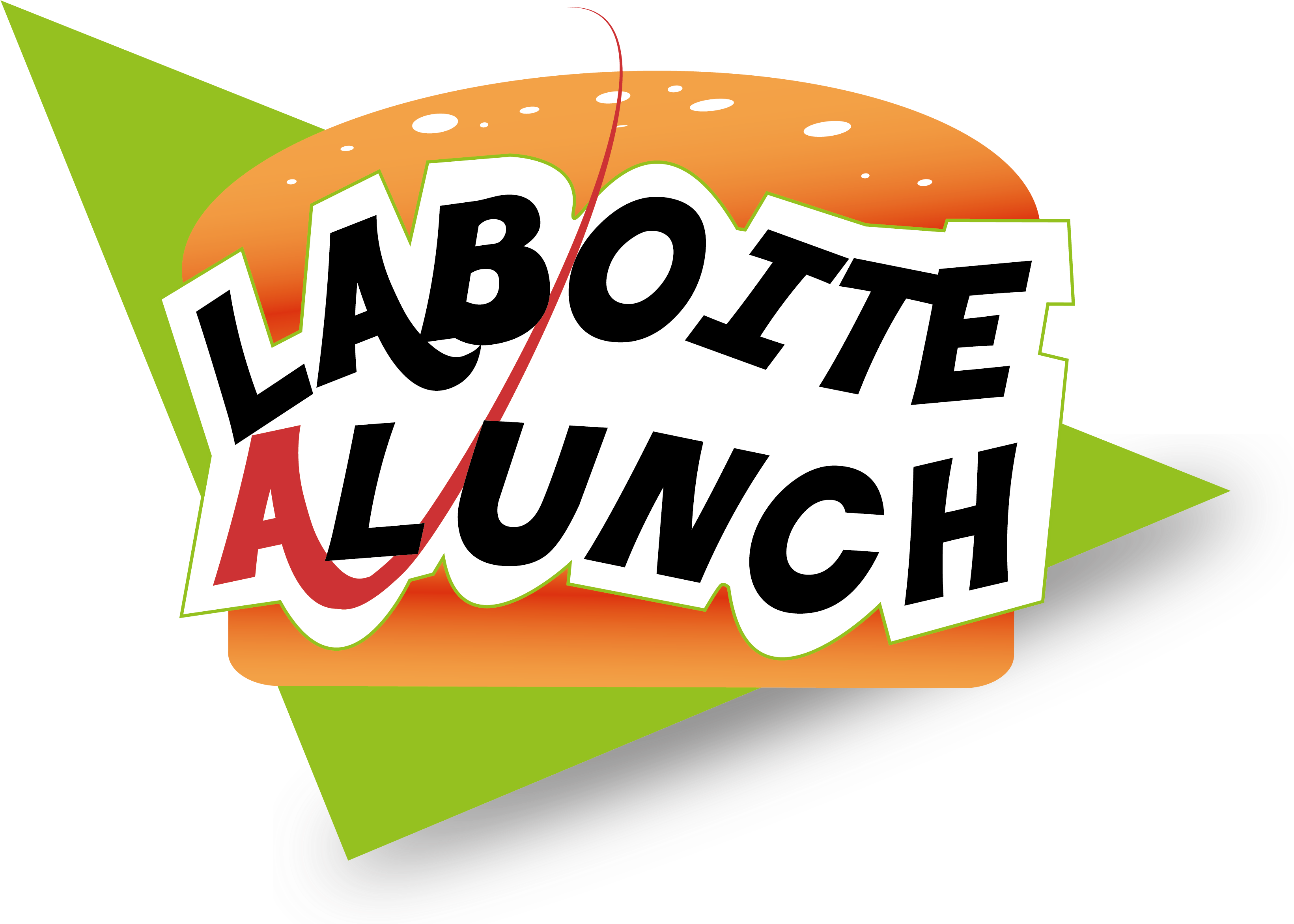 Logo La Boite À Lunch - Graphic Design (3908x2342), Png Download