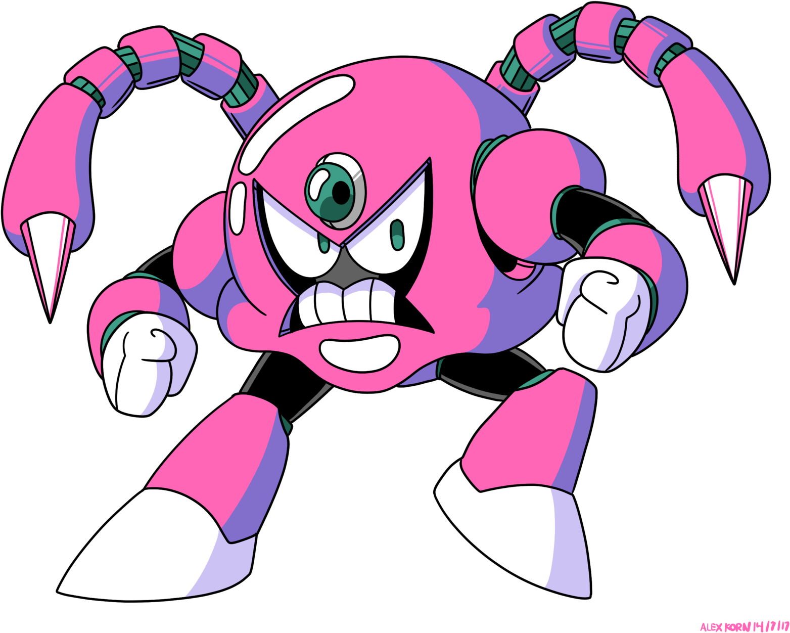 Clipart Free Download Jellyfish Clipart Deep Sea - Megaman Jellyfish Man (994x803), Png Download