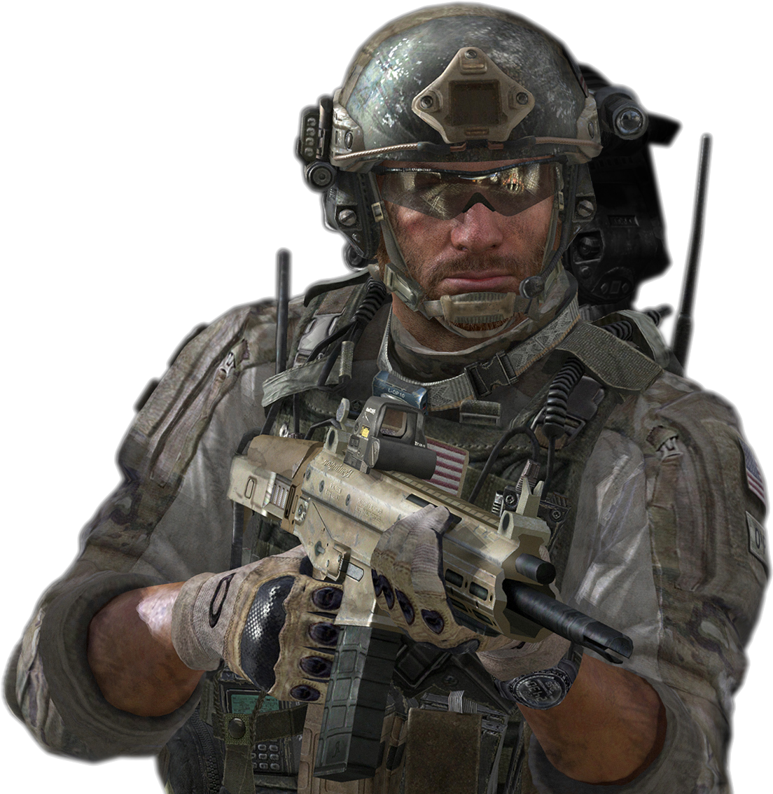 Cod Mw3 Sandman (1161x1200), Png Download