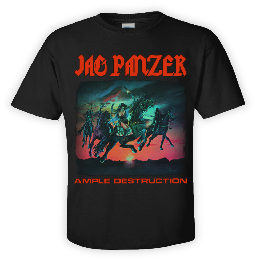 Jag Panzer Official T-shirt Ample Destruction - Jag Panzer Casting The Stones (1250x1250), Png Download