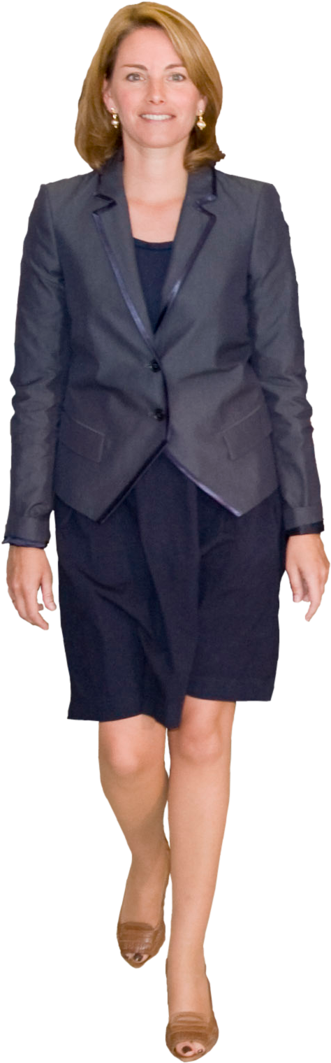 Clothing Png - Woman Business Standing Png (1519x1519), Png Download