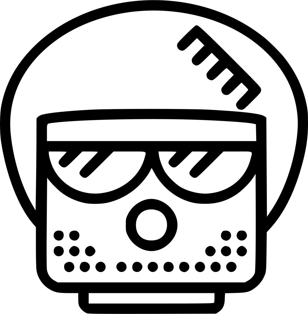 Afro Comments - Face (980x1000), Png Download