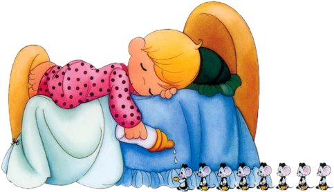 Tubes Precious Moments - Precious Moments Good Morning (492x290), Png Download