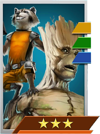 Enemy Rocket & Groot - Groot (322x429), Png Download