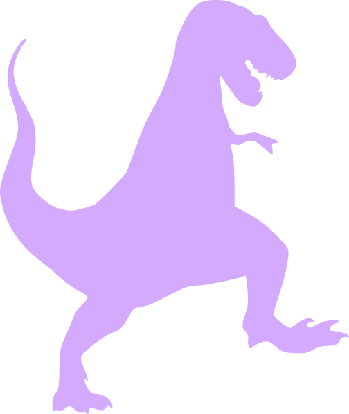 T Rex Silhouette (504x597), Png Download