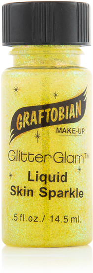 Graftobian Glitterglam Liquid Skin Sparkle (800x800), Png Download