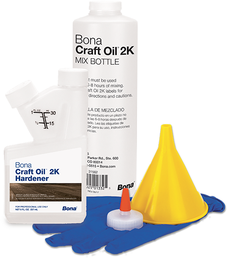 Craft Oli 2k Mix Kit Web - Bona Craft Oil 2k (600x831), Png Download