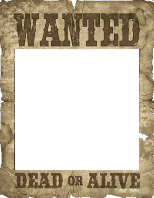 The God - Wanted Dead Or Alive Transparent (310x400), Png Download