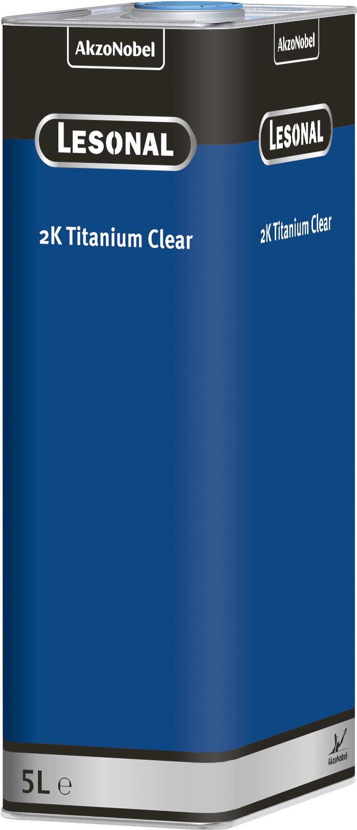 Les 2k Titanium Clear 5l - Lesonal 2k Hs Premium Clear 420 5 Liter (911x1851), Png Download