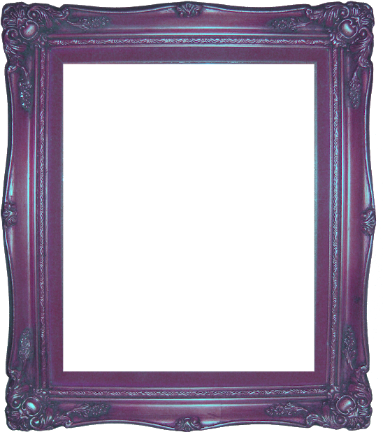 Vintage Ornate Frame - Picture Frame (556x620), Png Download