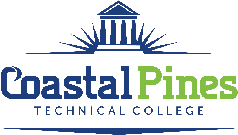 Cp Final Building Logo 2color-01 - Coastal Pines Technical College Logo (800x464), Png Download