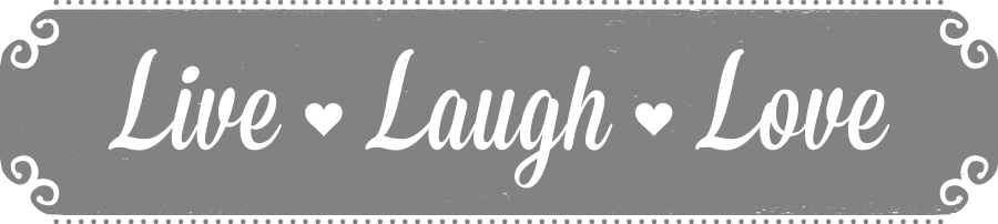 Live Laugh Love Logo - Live Laugh Love Vintage (900x202), Png Download