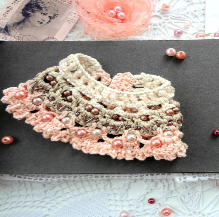 Picture Of Shabby Chic Cuff - Doily (720x950), Png Download