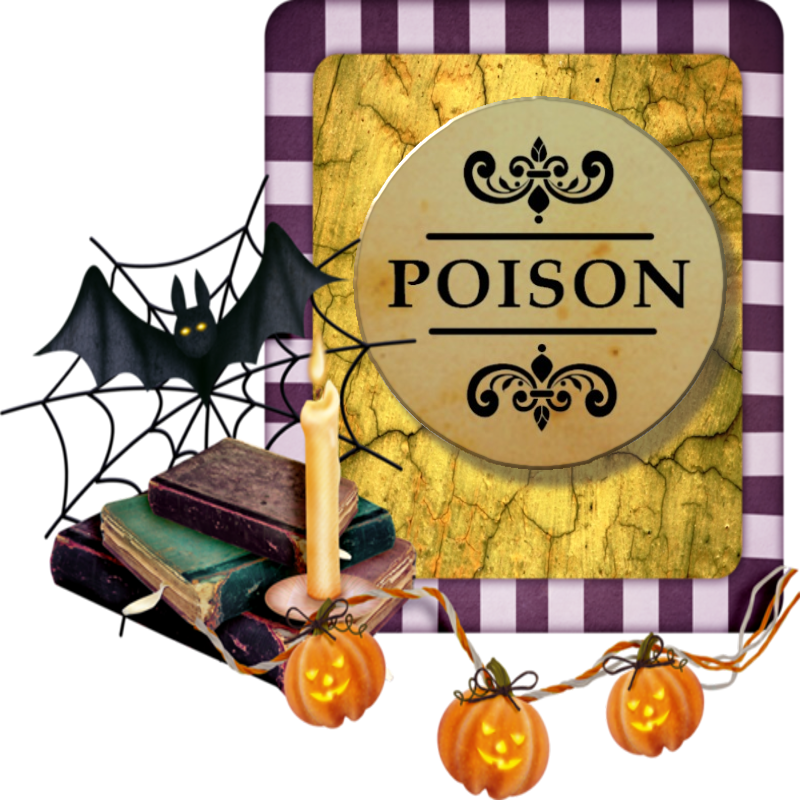 Poison - Granny Kate's - Illustration (800x800), Png Download
