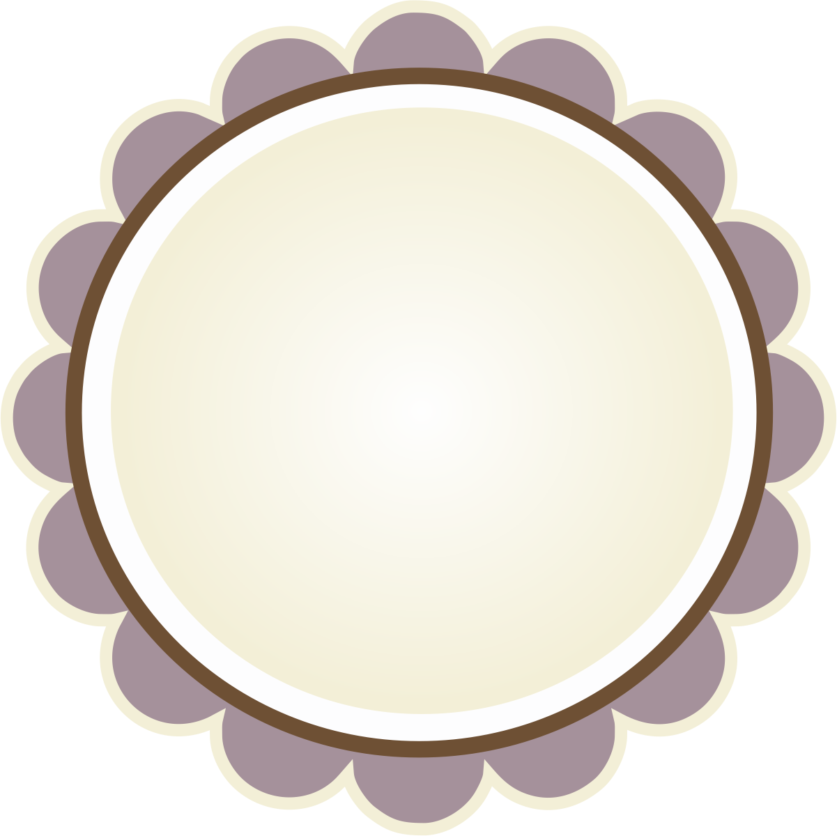 Purple Shabby Chic Sweet - Circle (1201x1200), Png Download