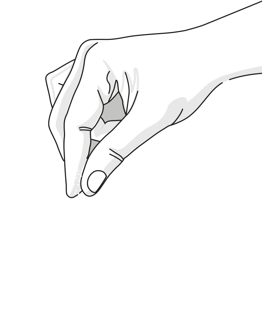 Ponle Sal A La Vida - Mano Con Sal Png (876x1146), Png Download