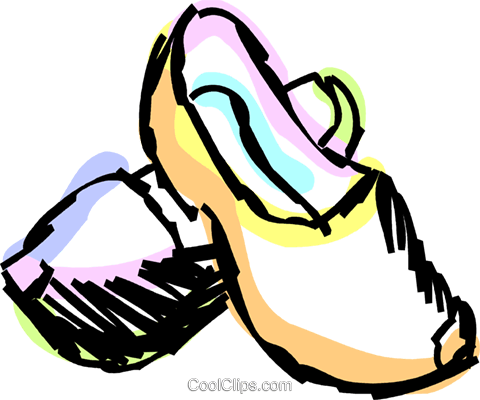 Wooden Shoes Royalty Free Vector Clip Art Illustration - Vector Graphics (480x400), Png Download