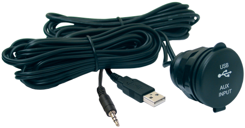 Flush Chassis Mount - Phone Connector (498x281), Png Download