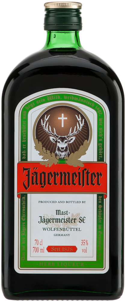 Jagermeister Png - Jagermeister Liqueur - 1 L Bottle (1000x1000), Png Download