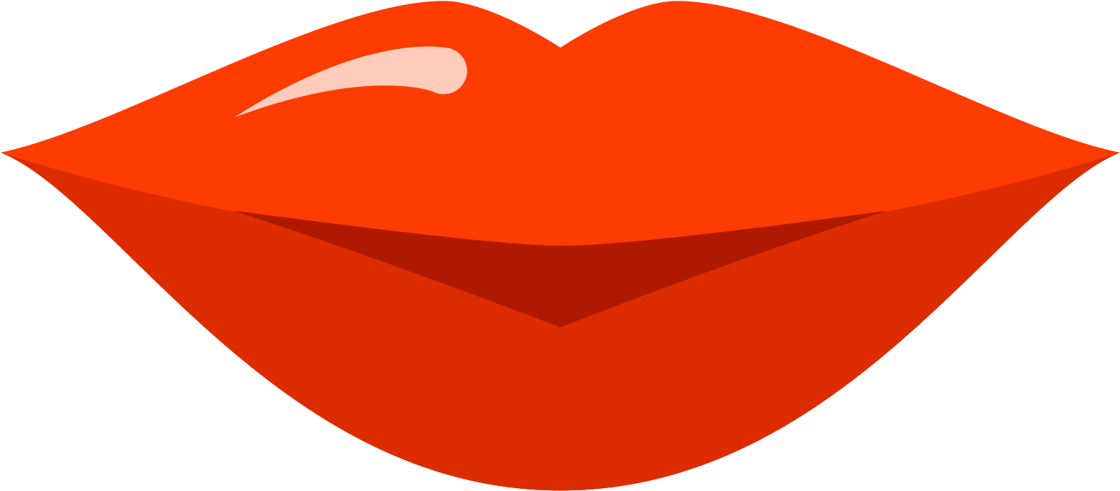 This Image Is Of Human Lips (1600x1600), Png Download