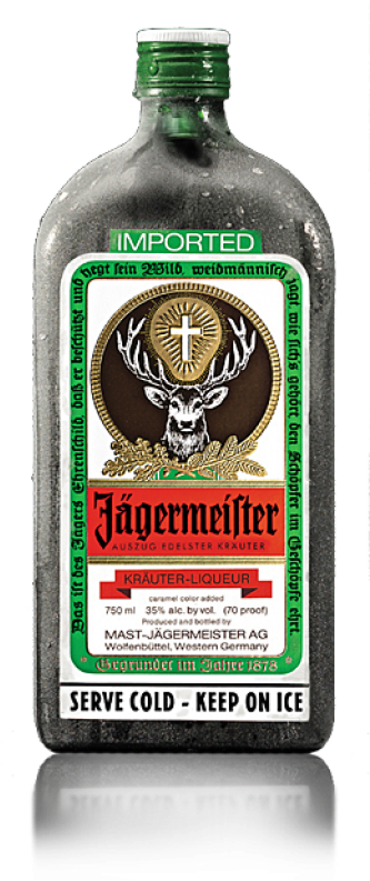 Jagermeister First Bottle (800x800), Png Download