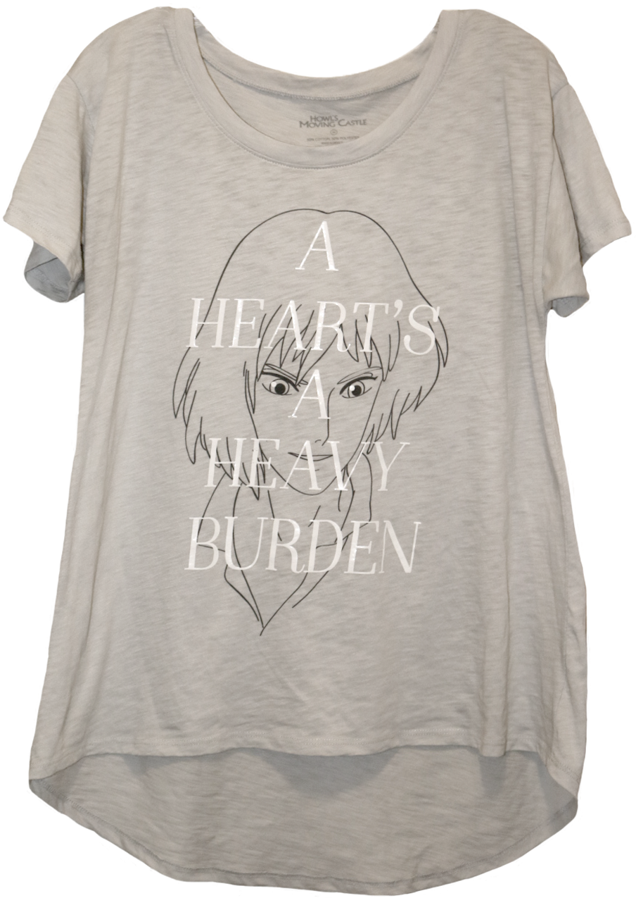 A Shirt With A Line Drawing Of Howl With The Text 'a - Drawing (1150x1300), Png Download