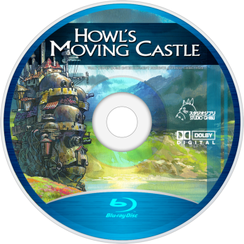 Preview Image - Howls Moving Castle Background (350x350), Png Download