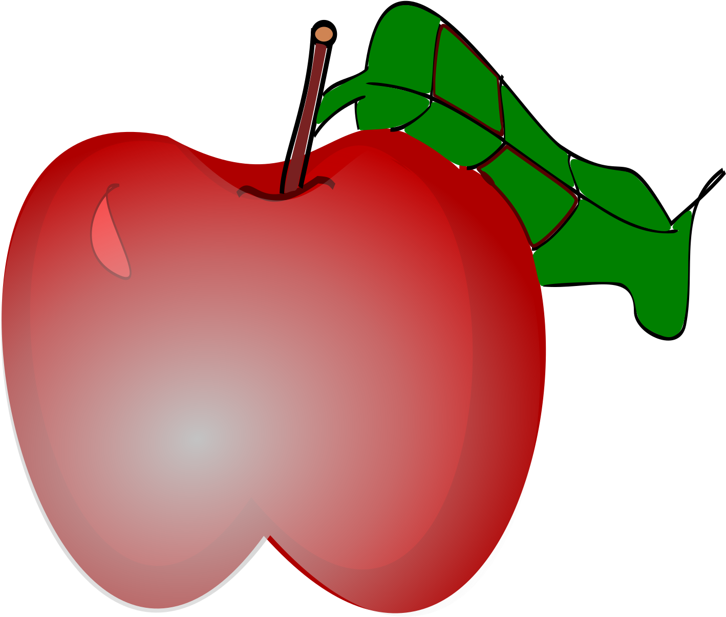 Free Download Cherry Clipart Candy Apple Clip Art - Apple (1697x2400), Png Download