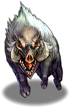 Raging Boar - Wild Boar (360x480), Png Download