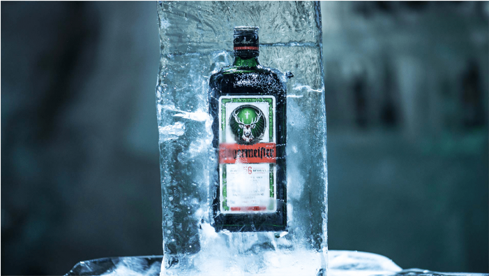 Akqa Gorillaz Jaegermeister - Glass Bottle (700x700), Png Download