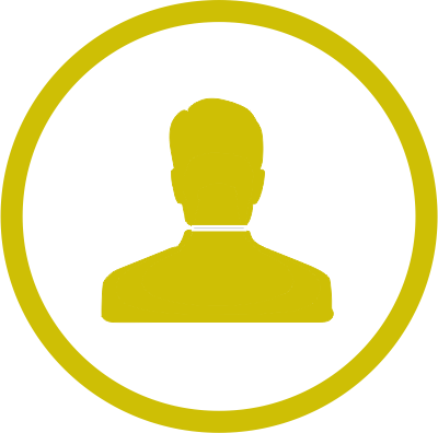 Para El Control De Fuerzas De Venta, Empleados, Personas - Icono Contacto Persona Png (400x396), Png Download