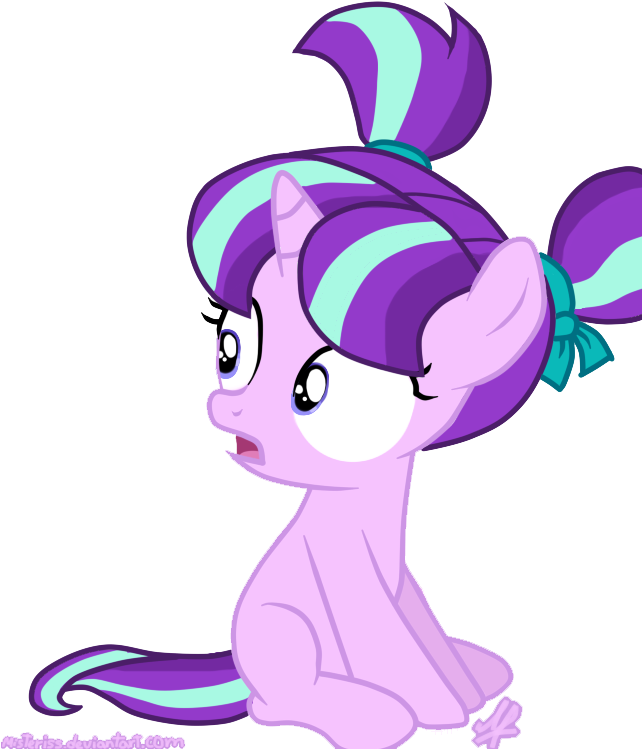 Alternate Hairstyle, Artist - My Little Pony Starlight Glimmer Filly (641x768), Png Download