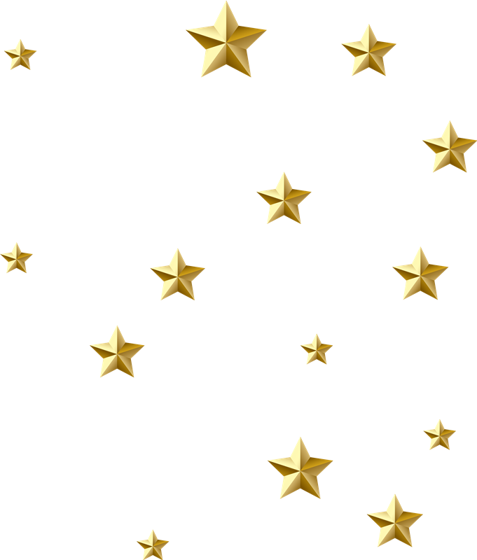 Estrellas De Navidad - Estrellas De Navidad Png (681x800), Png Download