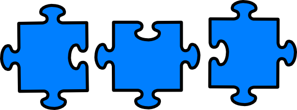 Puzzle Clipart Bridge - Clip Art (600x222), Png Download
