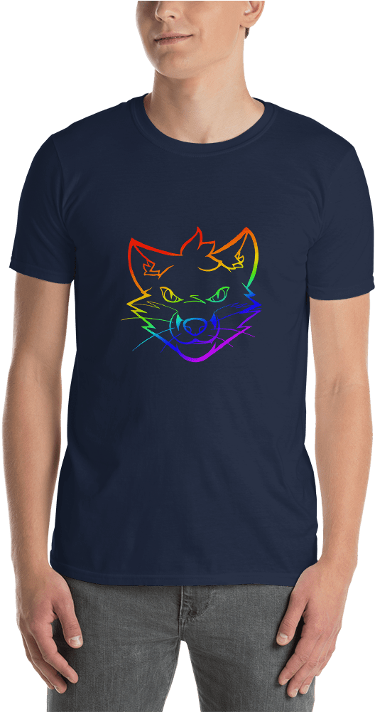 Fox Face - T-shirt (1000x1000), Png Download
