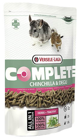 Complete Chinchilla & Degu By Versele Laga 8 Kg, 500 - Versele Laga Chinchilla Complete 8kg (380x455), Png Download
