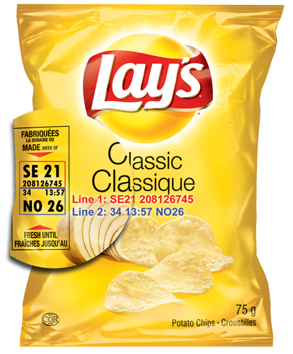 See Chip Example - Swiss Chalet Sauce Chips (414x500), Png Download