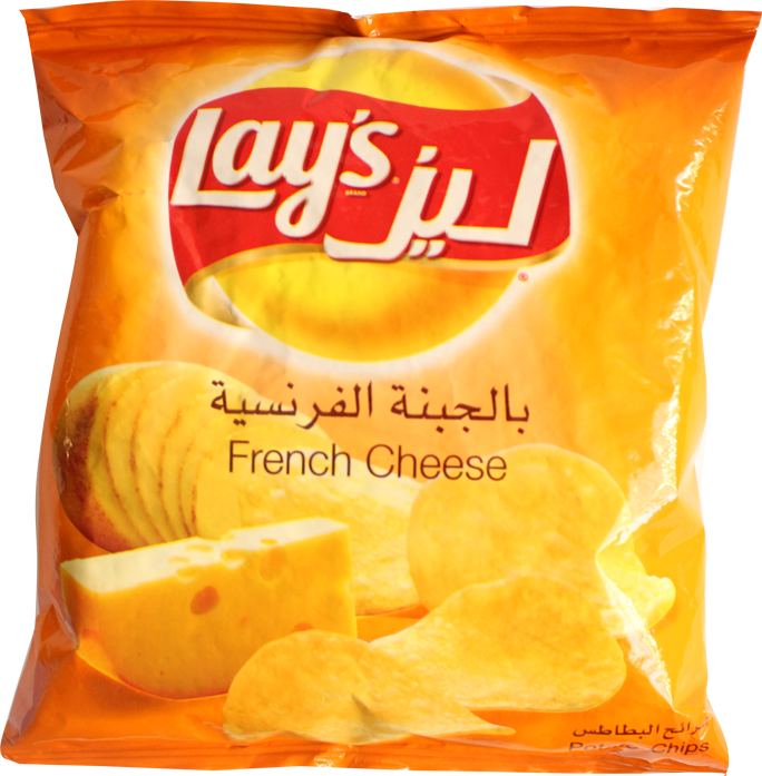 Lays French Cheese 14g - Lays Flavors In Dubai (684x697), Png Download
