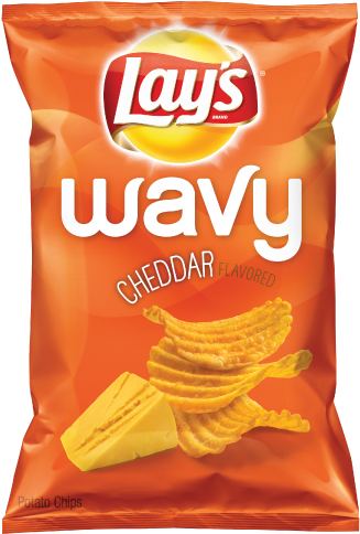 Lays Wavy Cheddar - Wavy Lays Ranch Chips (334x483), Png Download