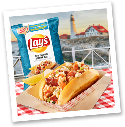 Lay's - Lays New England Lobster Roll (500x506), Png Download